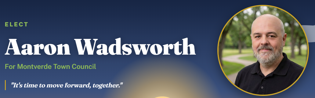 Aaron Wadsmorth for Montverde Town Council